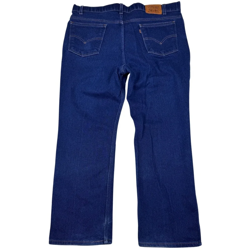Vintage Levi's 547 Jeans Mens Straight Leg Dark Wash Size 38x28 Blue 90s Retro‎
